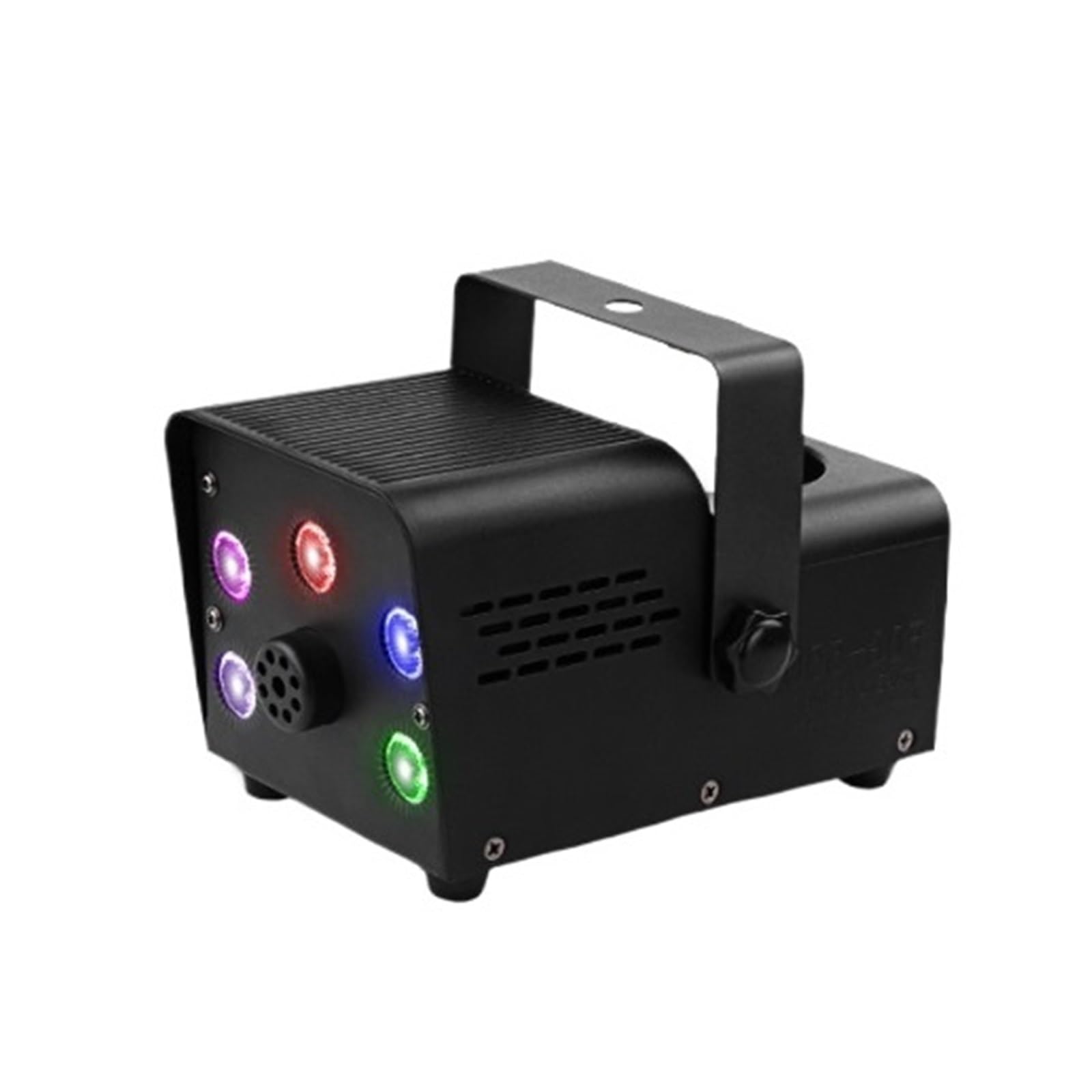 500W Wytwornica Dymu Z 5 Koralikami LED RGB, Do DJ-ów, Dyskotek, Świąt Bożego Narodzenia, Bezprzewodowy Pilot Zdalnego Sterowania, Wyrzutnik Mgły Scenicznej WięKsza Pojemność, Mocniejszy Wynik