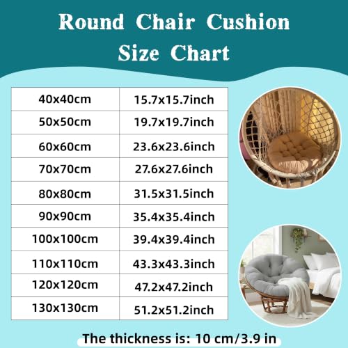 Coussin de remplacement pour fauteuil suspendu pour soulager le dos
