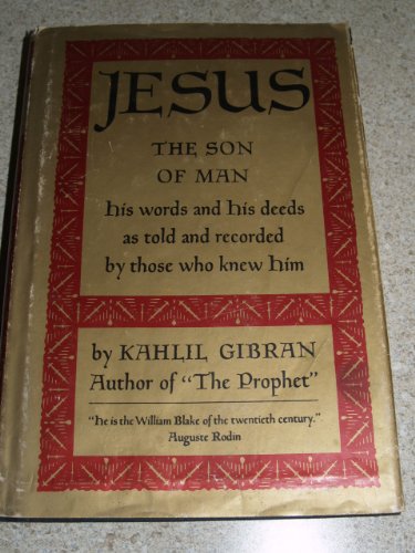Jesus the Son of Man B000PCPSB4 Book Cover