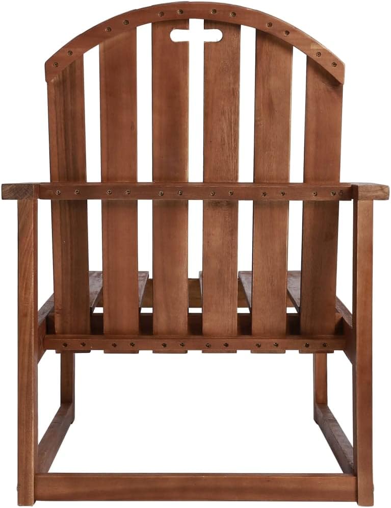 Patio Sofa Chairs 2 pcs,Garden Chair,Modern Style,High Back Chairs,Lounge Chairs,Lawn Chairs,Club Chairs,Outdoor Chair,for Garden,Backyard,Lawn,Porch,Poolside and Balcony,Solid Acacia Wood