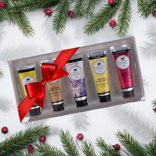 Dionis Goat Milk Skincare Inspire Holiday Hand Cream Gift Set Pear