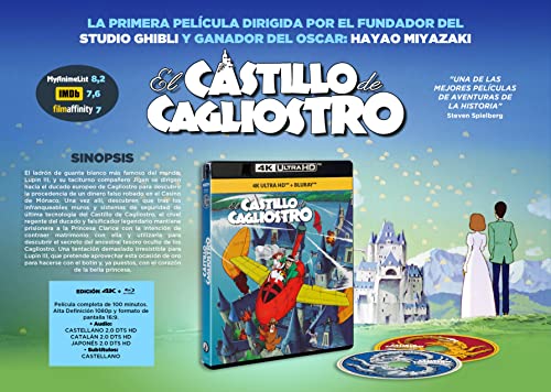 El Castillo de Cagliostro Edición 4K con máxima restauración visual 4