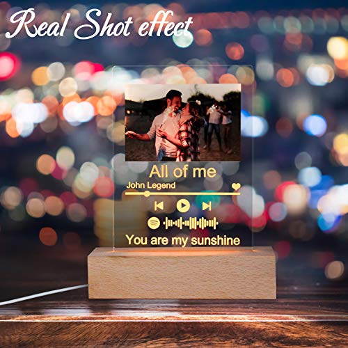 SeeWeLove Spotify Personalizzato,Targhetta Spotify...