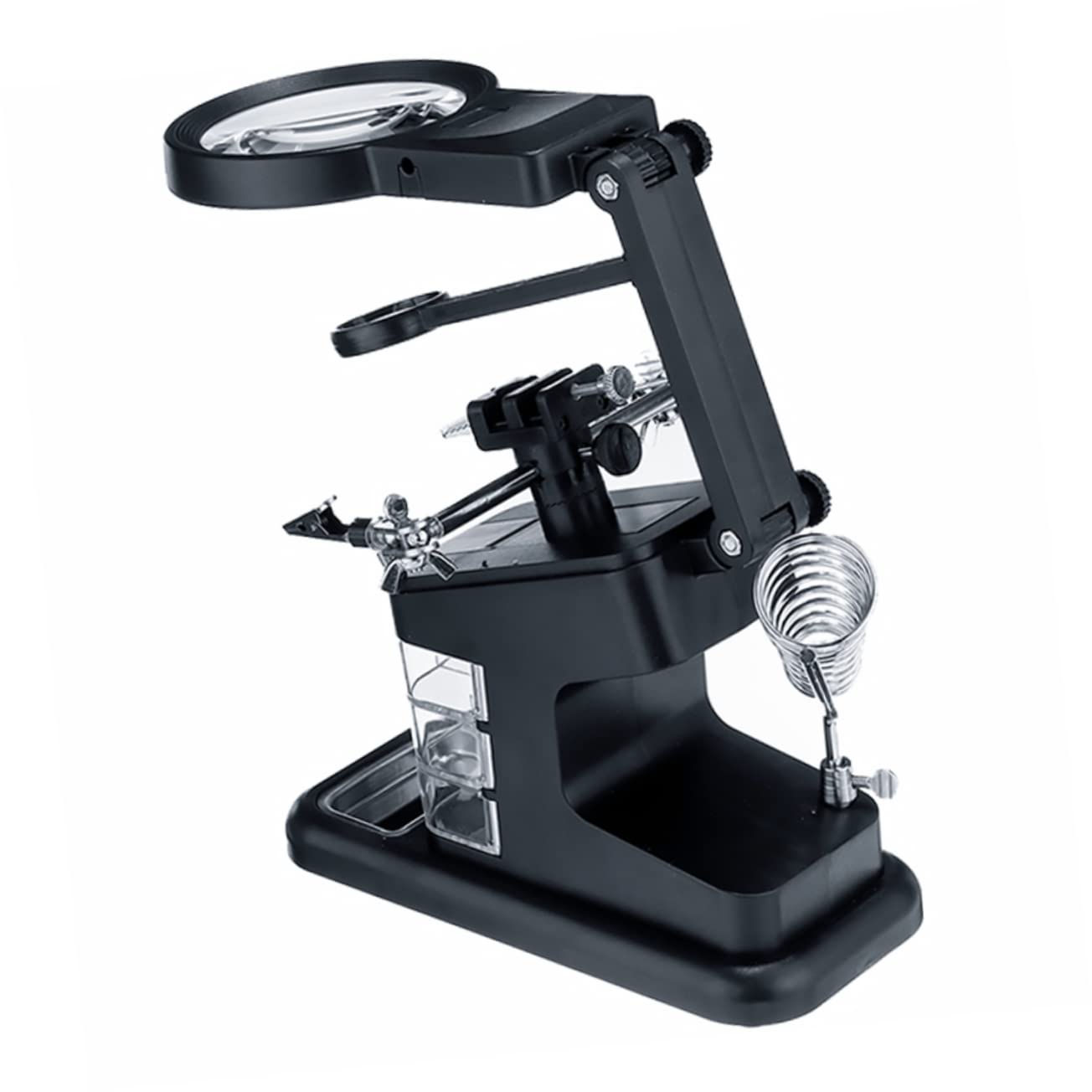 Station de soudage loupe LED POPETPOP : stabilisez vos circuits et réussissez chaque soudure