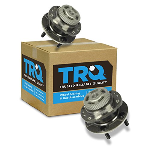 Image of TRQ 2 Piece Rear Wheel Bearing & Hub Assembly Set Compatible with 2000 Chrysler Grand Voyager 1996-2000 Town & Country Voyager Dodge Caravan Grand Caravan Plymouth