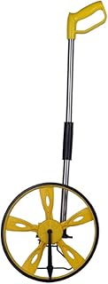 EVANEM Distance Measuring Wheel, Large Diameter Mechanical Foldable Distance Measuring Wheel Large Wheel with Folding Handle,Storage Bag Measurement