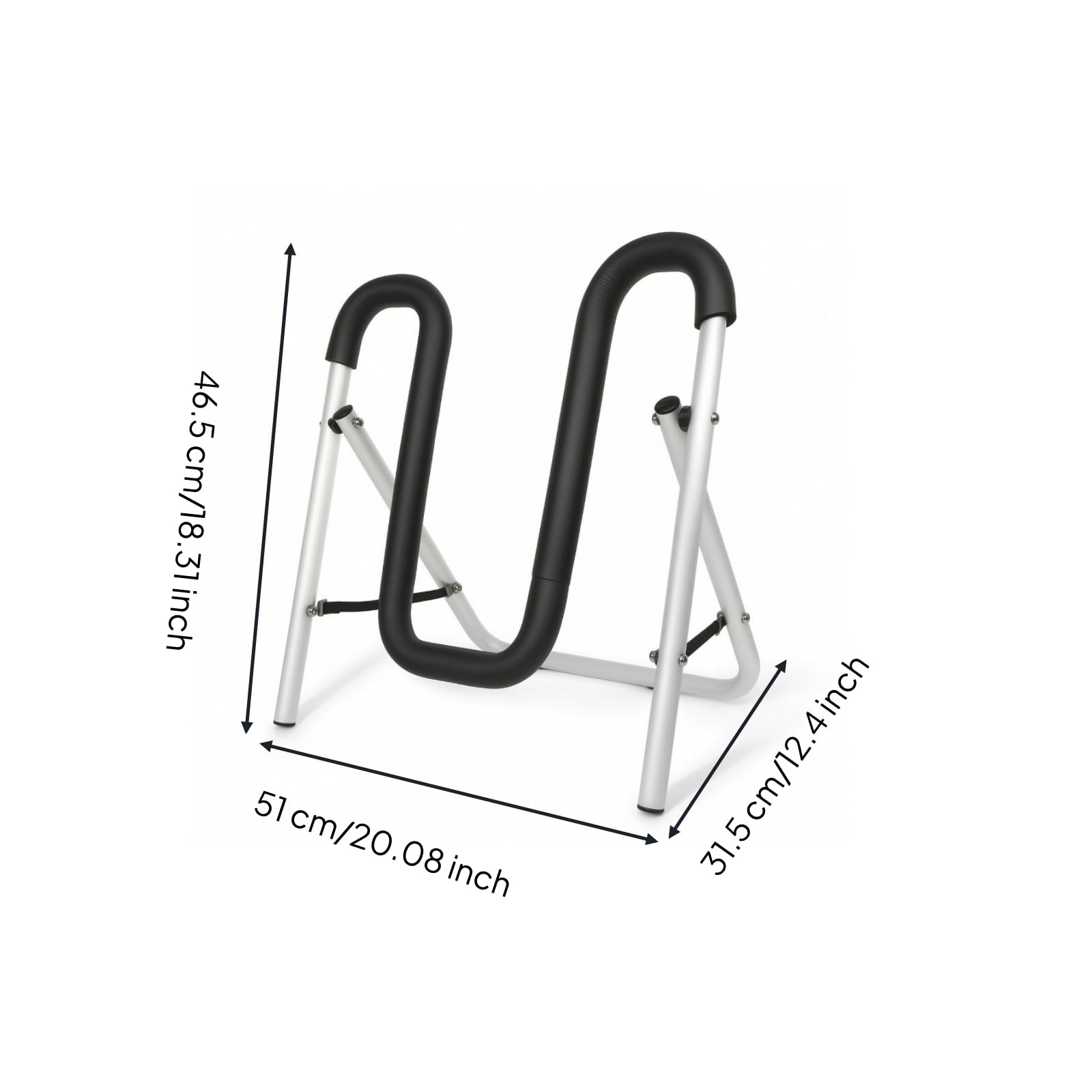 perfk Bastidor Almacenamiento para Kayak con Tubo Acero Resistente y Acolchado Grueso EVA Acuado para Colgar en Cobertizo O Exterior, Style to 2