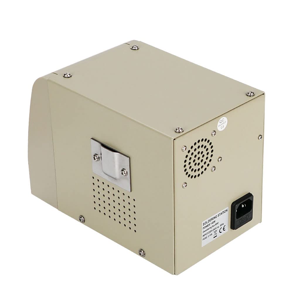 ANESTY - Serie ZD-915, Stazione di saldatura/dissaldante per pompa a vuoto Iron Gun, 230 V, 140 W, professionale