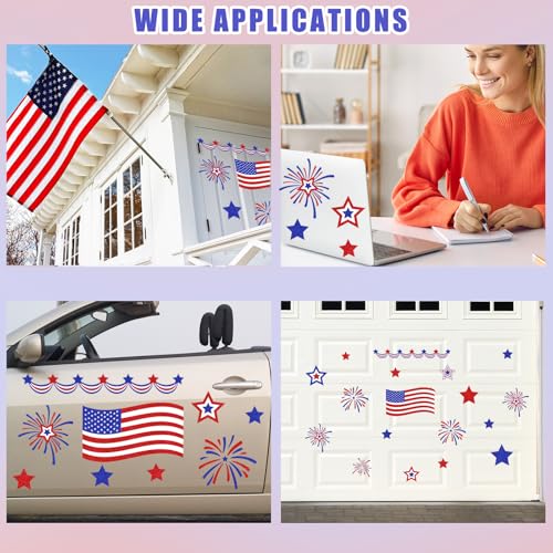 15 imanes decorativos patrióticos para refrigerador miniatura 7