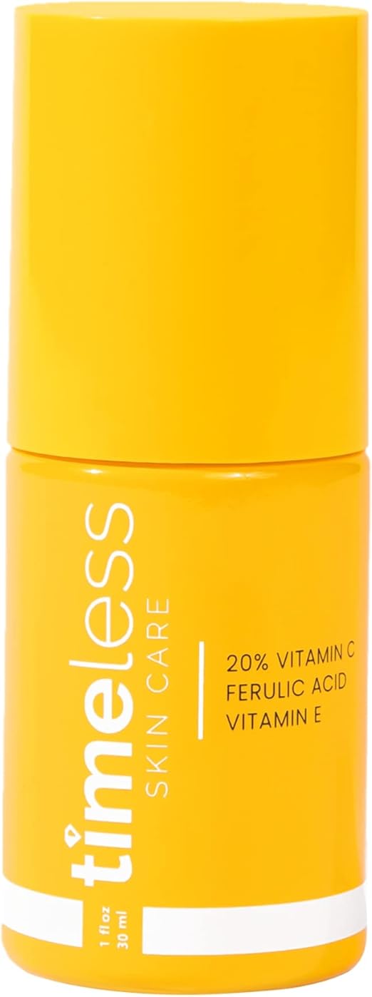 Timeless Vitamin C Plus E 20 Percent Ferulic Acid Serum, 30 ml (Pack of