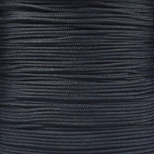 West Coast Paracord95 Paracord - Lightweight and Ideal for Sewing, Beading, Weaving (Black, 250 Feet)