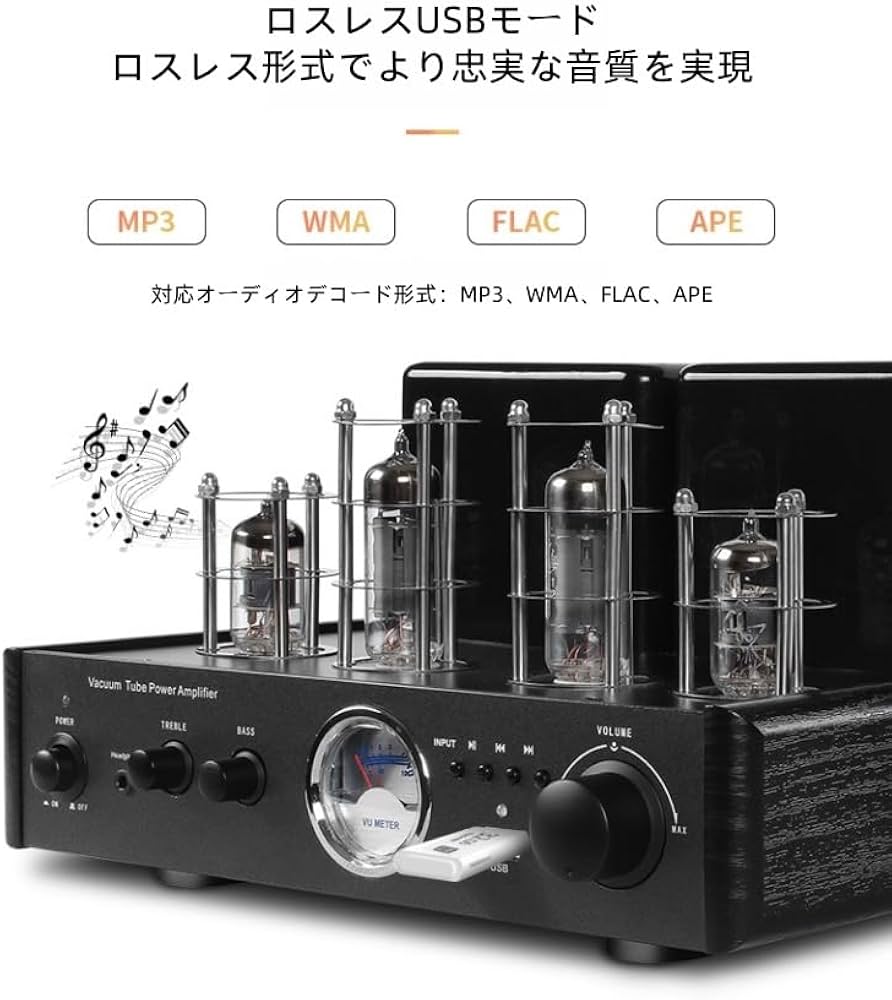 Amazon.co.jp: 真空管アンプ 家庭用 ハイファイ オーディオ 無損失