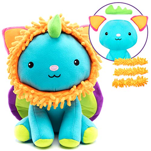 Educational Insights Plush Mixaroo Stuffed Animal for Social & Emotional Learning, 12 Pieces, Ages 2+