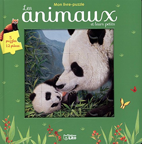 Télécharger Mon livre puzzle 12 pièces: Les animaux et leurs petits - Dès 3 ans PDF