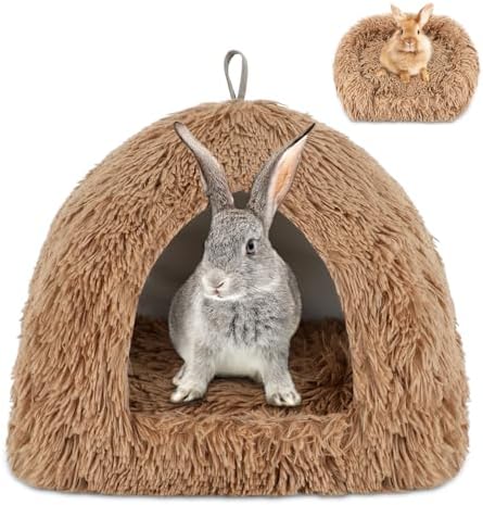 4 Camas Mullidas Para Mascotas Pequeñas - Conejos, Cobayas, Ardillas (28x17.6 Cm)