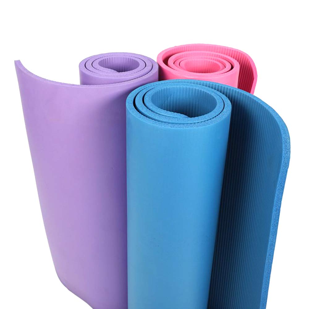 Set di attrezzi da yoga, con tappetino e cinghia per esercizi per principianti, con custodia e