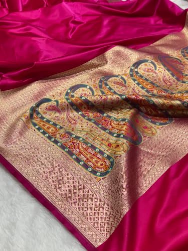 KASHI BUNKAR zari woven silk saree – image 3