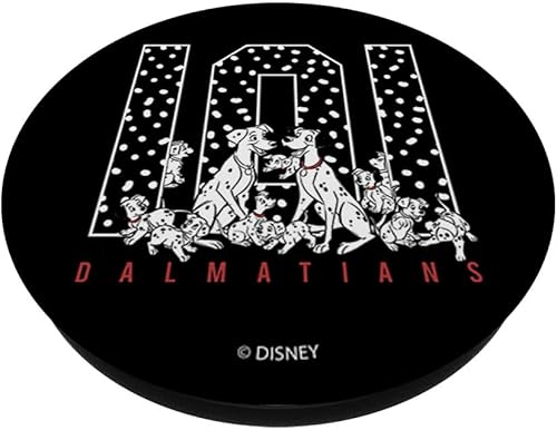 Miniatura 2 de Disney 101 Dálmatas One Oh One Spots PopSockets PopGrip agarre intercambiable para teléfonos y tabletas