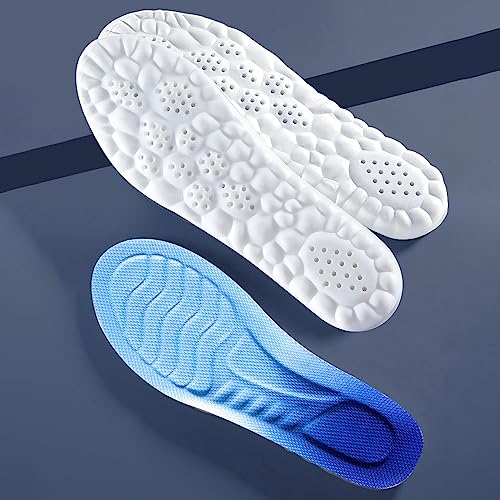 Par de plantillas de espuma viscoelástica 4D para zapatos miniatura 1