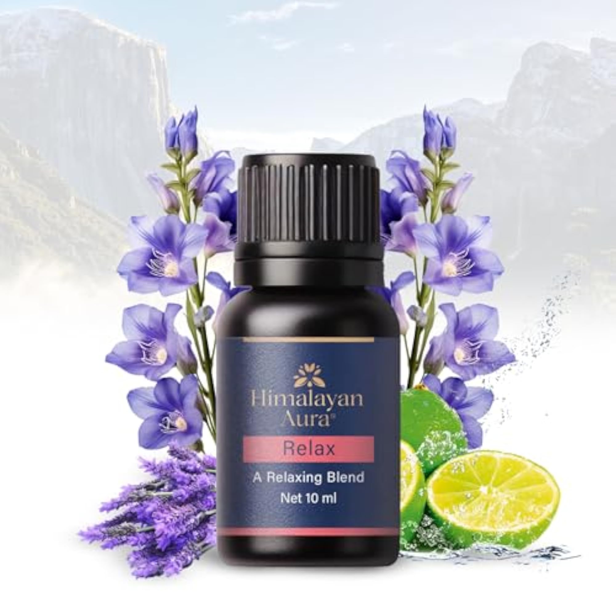 Himalayan Aura Relax Lavender Essential Diffuser Blend 30ml