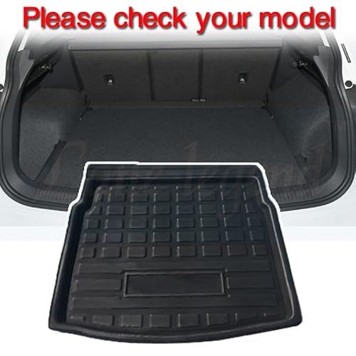 Cuero Alfombra Protectora Para VOLKSWAG&EN TIGUA&N MK2 2017 2018 2019, alfombrilla para maletero, forro trasero para maletero, bandeja para suelo de carga, almohadilla protectora para alfombra, acces - imagen 3