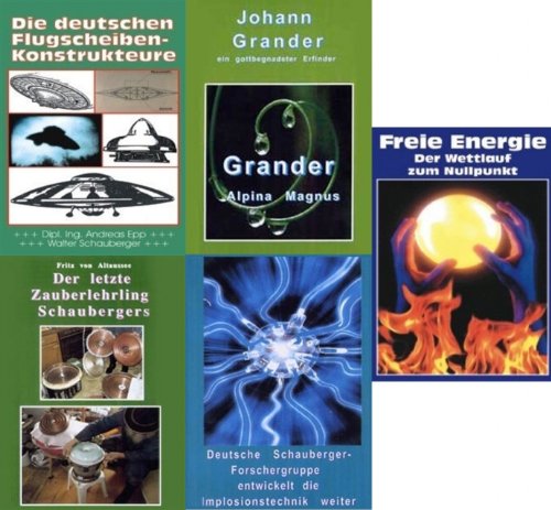 Preisvergleich Produktbild Flugscheiben Konstrukteure - 5 Teiliges DVD Set