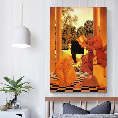 Impression sur toile d'Ursula de Maxfield 60x90 cm décor mural