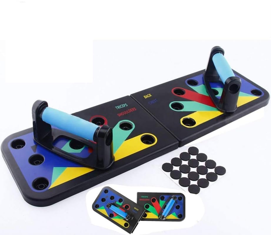Push Up Board System, 15 in 1 Body Building Exercise Tools Push Up for Men Women-image-26