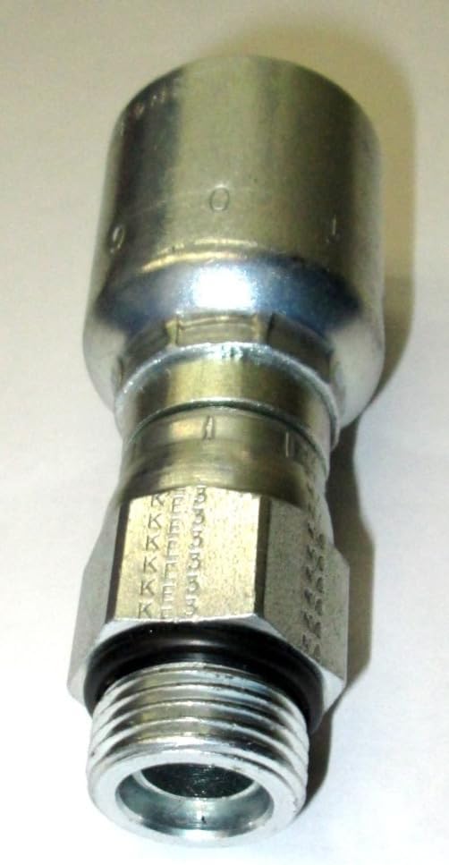 HF 10G43-08-08 - CWH 10G43-8-8 Fitting 1/2'' Hose X 1/2'' Male SAE Straight Thread with O-Ring - Swivel -(ORB)