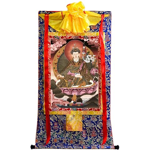 Gandhanra Padmasambhava Guru Rinpoche Thangka Giclée-Druck