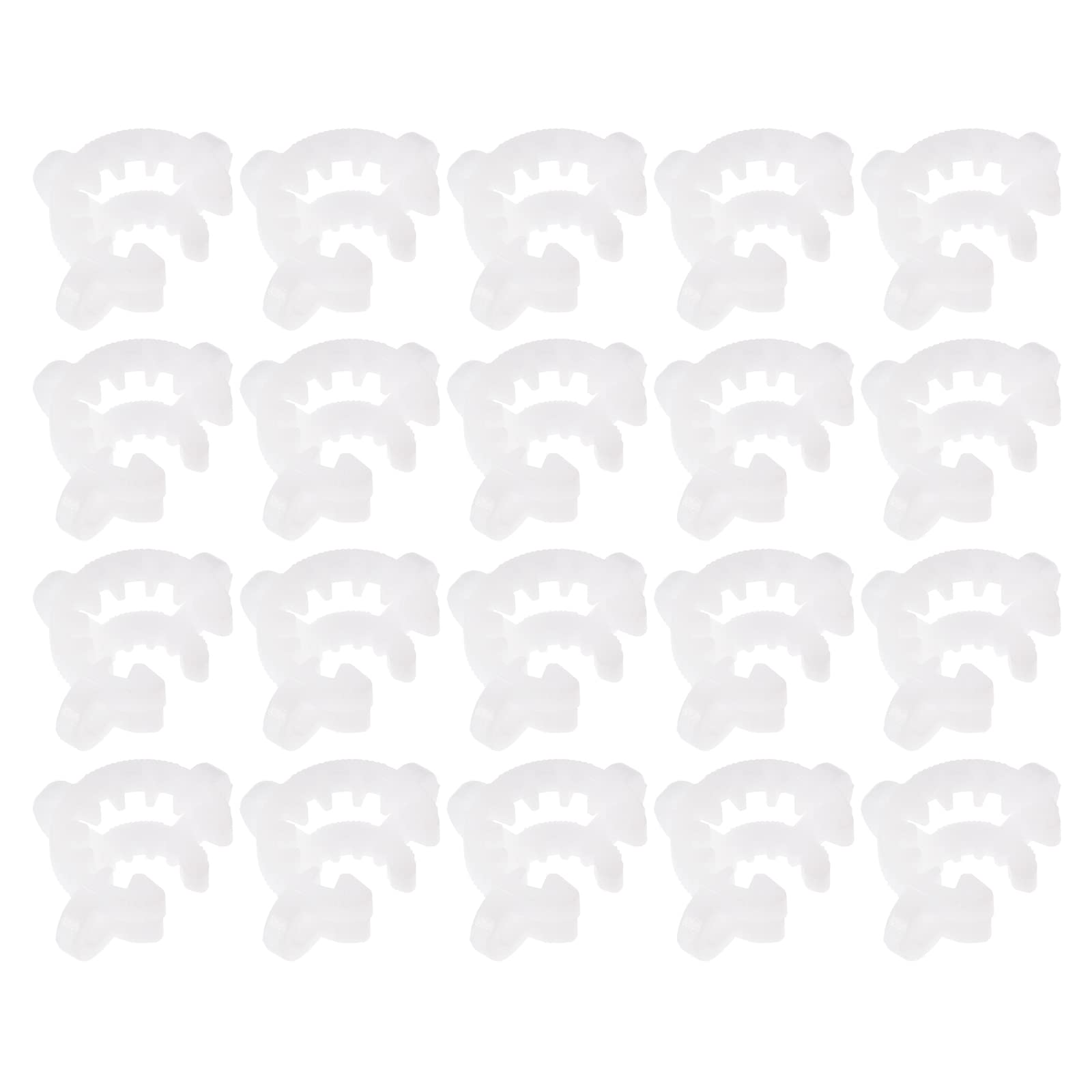 20 Joints Clips Pour Raccords De Verre 10/18mm Et 10/30mm - Laboratoire - Neufs