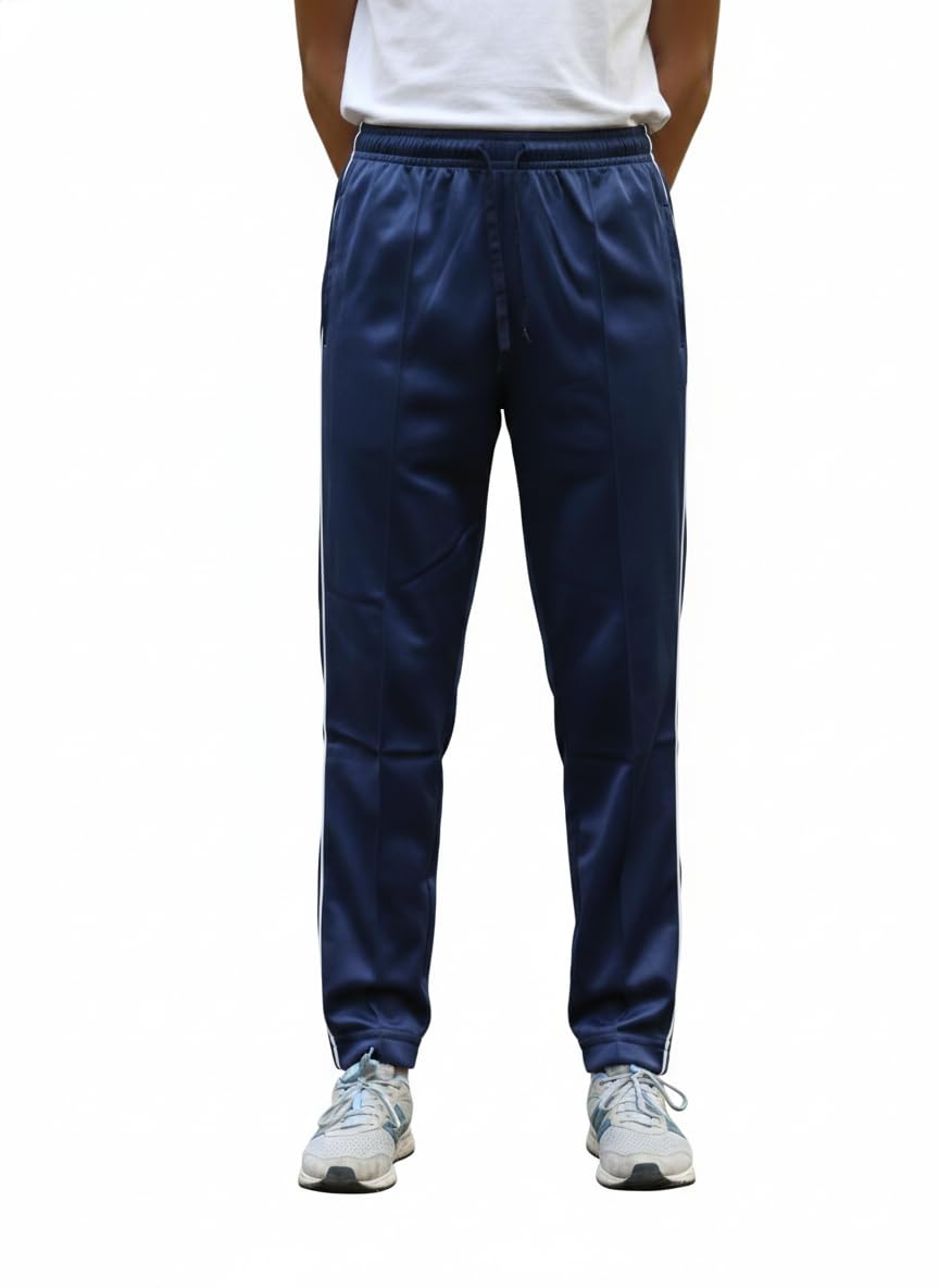 Plain Solid Track Pant for Men & Boys-image-23