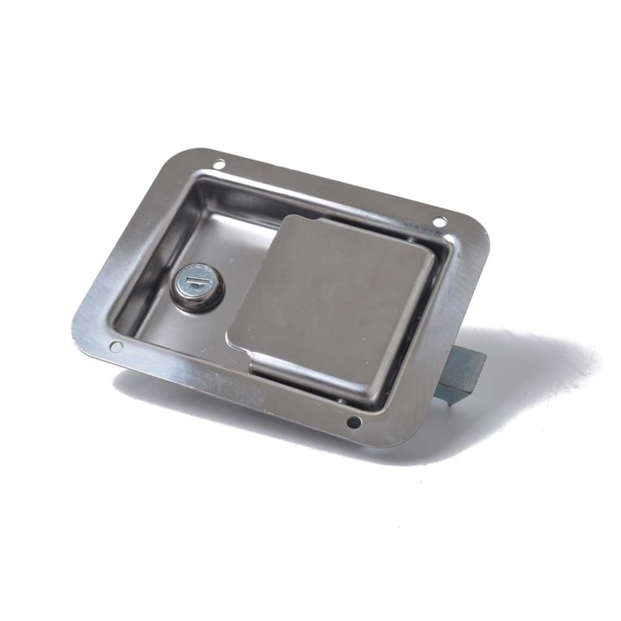 Operitacx 2piezas Cerraduras Antirrobo Para Caja De Herramientas De Remolque Mango De Paleta Cerraduras De Gancho Para Accesorios De Automóviles Para Camping y Viajes