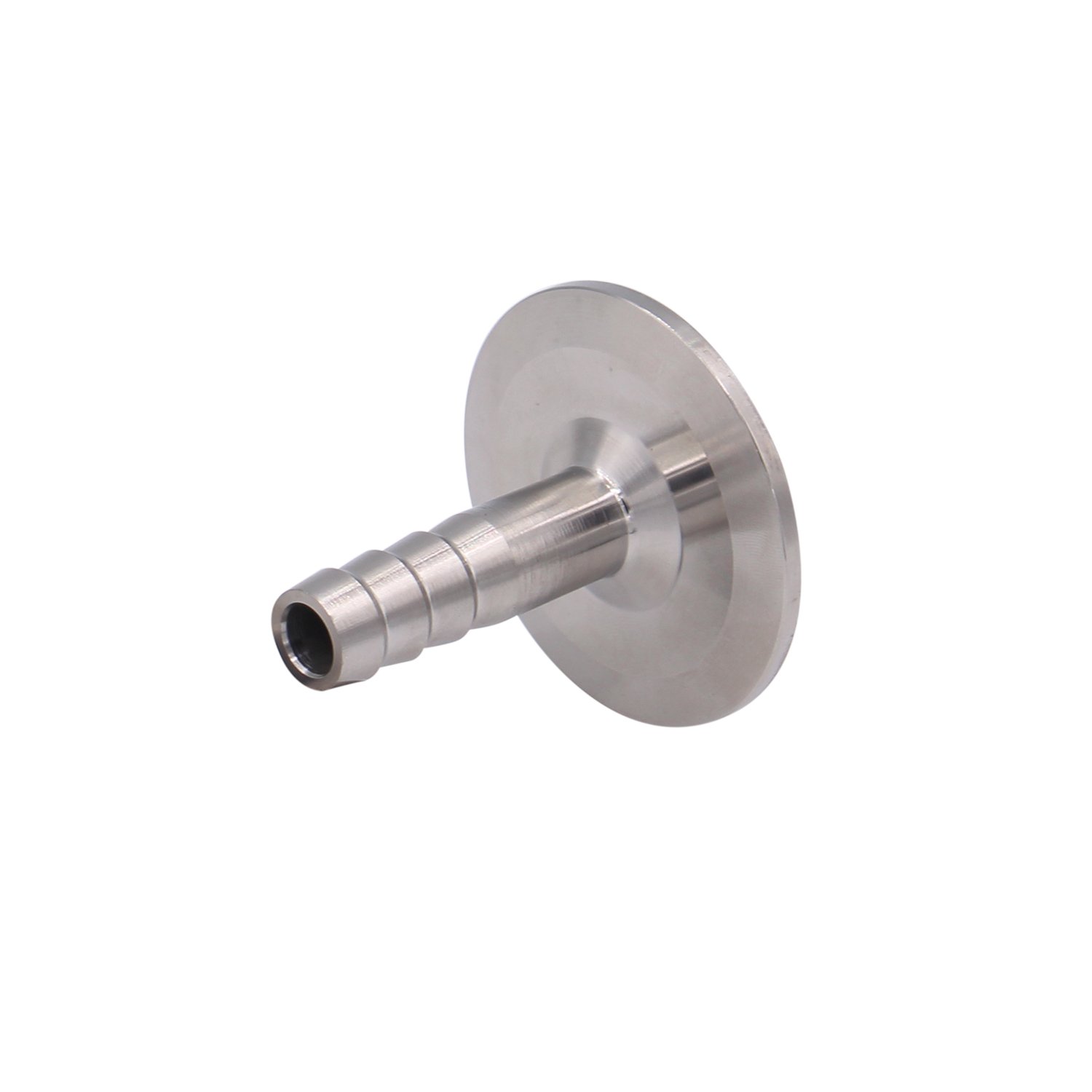 DERNORD 1.5" Tri Clamp to 0.5" Hose Barbed Adapter SUS304 Sanitary Hose Pipe Fitting (1/2 Inch Barb Hose)