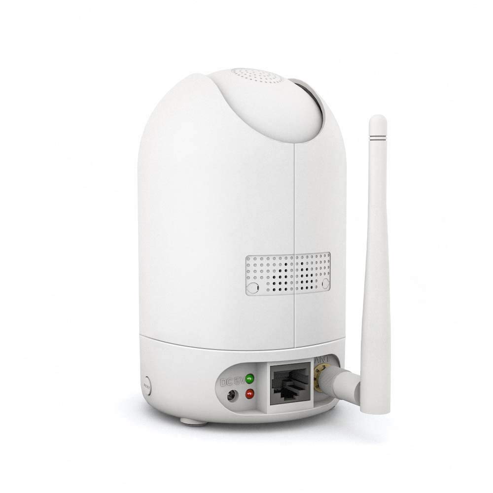 Foscam R4M - Super HD Ip WLAN Dual Band Videocamera di sorveglianza Ip con 4 MP e 10 m Visione Notturna I WiFi con rilevazione di Movimento I Sistema Audio a 2 Vie con Slot per schede microSD