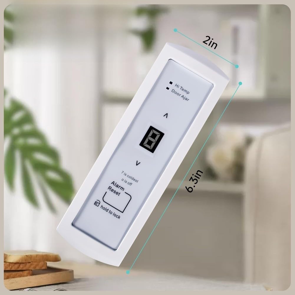 Panneau d'affichage de contrôle utilisateur pour réfrigérateur amélioré 297370600 297370602, pour CROSLEY pour ELECTROLUX, résout les problèmes de température et d'affichage, pièce de rechange en