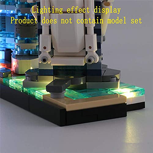 Luces LED para Architecture Dubái compatibles con Lego 21052 kit de iluminación bloques 6