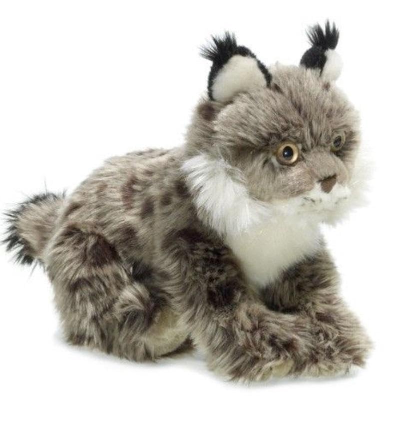 Peluche Lynx WWF 23 cm assis, l'idée cadeau d'anniversaire idéale