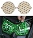 Lamin-x Custom Fit Green Harley Davidson Tri Glide Headlight Covers for Harley Davidson Tri Glide Headlight Covers