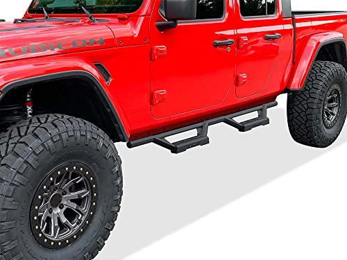 Estribos laterales acero inoxidable para Jeep Gladiator 2020-2026 miniatura 4