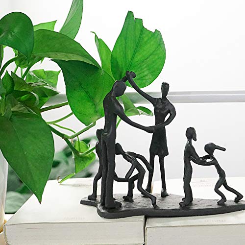 Estatua Familiar de Hierro Fundido DreamsEden miniatura 3