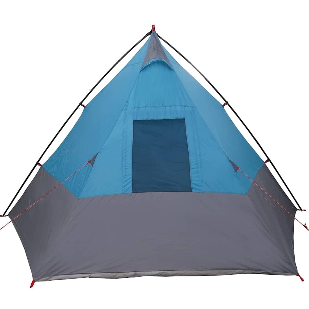 Tipi Stan 6 Místnige, Modrá TAFT, 383 x 338 x 217 cm
