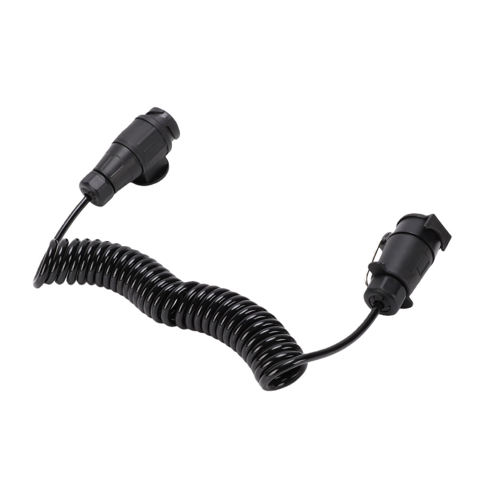 Fabater 7-Wege-Anhängerstecker-Kabelbaum, 9,84 Fuß 13-poliges auf 7-poliges Anhänger-Verlängerungskabel, Universeller Kabeladapter mit Plug-and-Play-Installation für Anhänger, Wohnmobile, LKWs,
