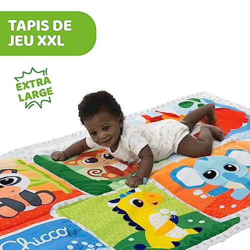 Chicco Tapis de la forêt Tapis de Jeu pour Enfants avec Animaux de la Forêt Tapis Extra Large 135 x 90 cm Doux et Coloré Jouet pour Enfants 0+ Mois Version 2021 - vue 3