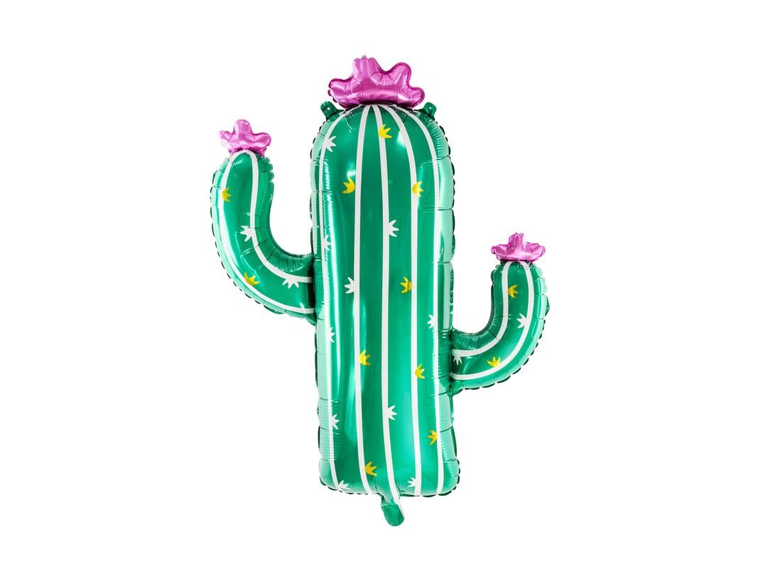 Folienballon Kaktus 62x84cm fr Helium geeignet Luftballon Kindergeburtstag  Schulanfang Strandparty/PartyDeco Folienballon Cactus 60x82cm mix  Geburtstag: Amazon.de: Spielzeug