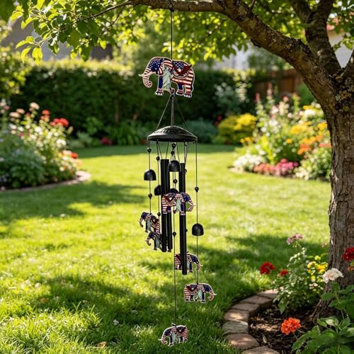 Carillon éolien durable pour extérieur résistant aux intempéries et vent fort - 4