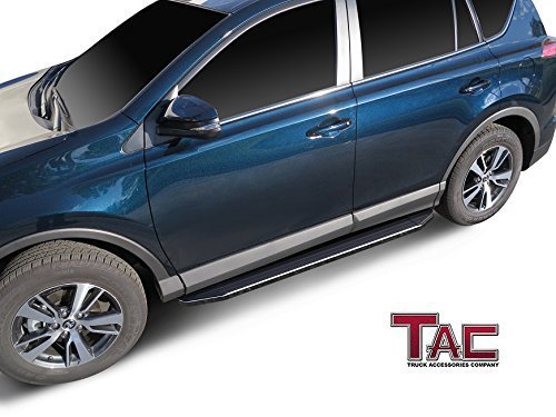 Estribos TAC para Toyota RAV4 2006-2018 aluminio negro miniatura 3