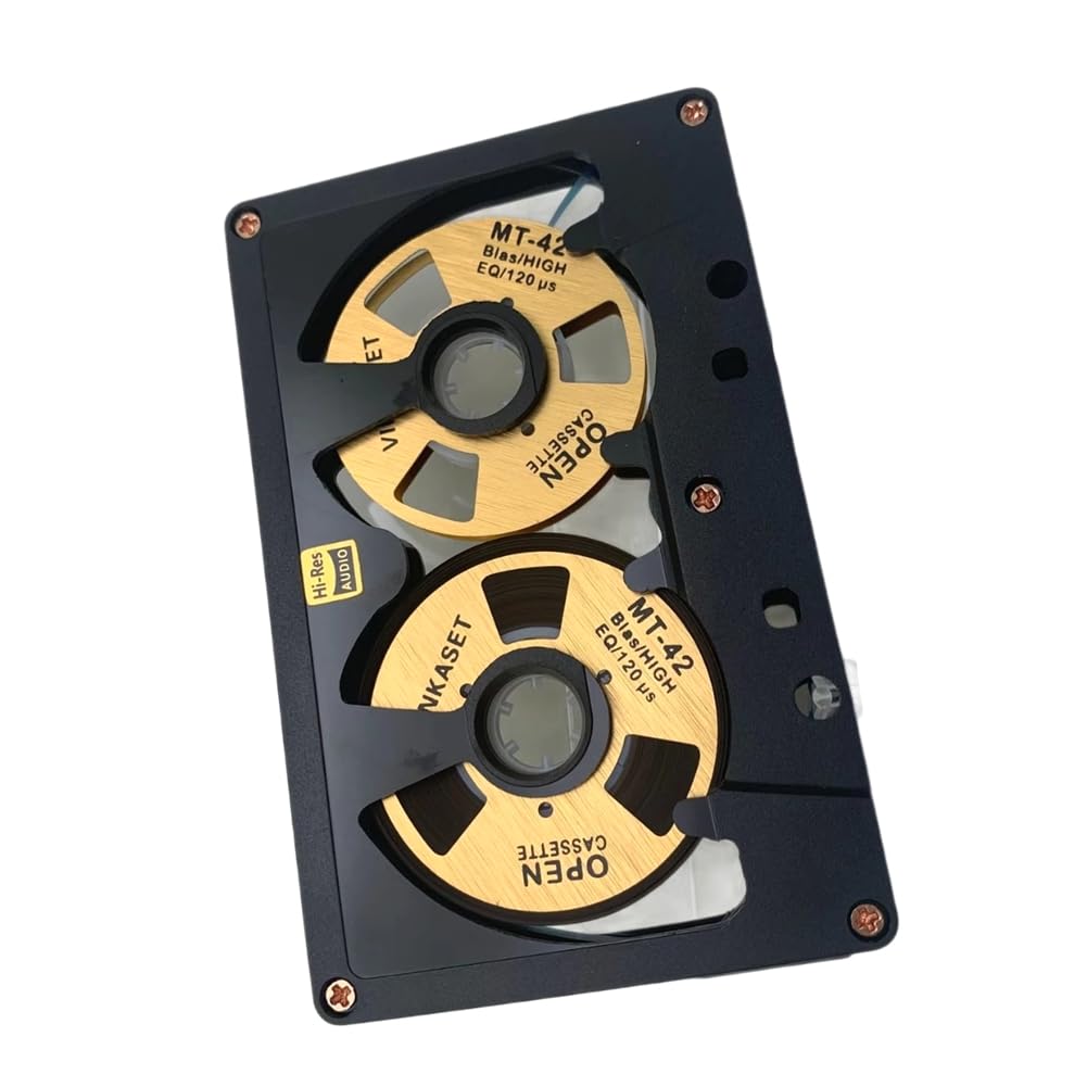 50 Minuti A Doppio Lato Cassetta Bobina Audio per Bobina in Metallo in Metallo in Metallo Custode