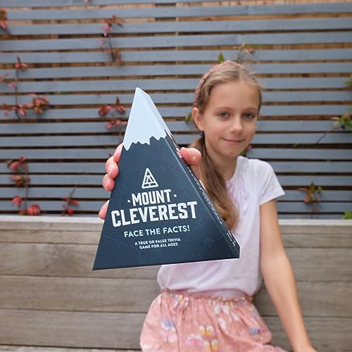 Mount Cleverest® Original Edition | True or False Trivia Game | Fun Adults & Kids Family Card Game | Stocking Filler | Party Games for Birthday | Travel Games | Gift for Boys and Girls - Image 4