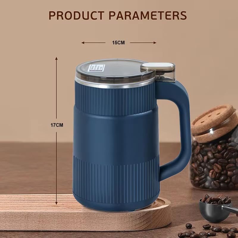 Image of Grinder Portable Electric Grain Mill Grinder | Stainless Steel Dry Grain & Spice Grinder | Multifunction Smash Machine for Cereals, Coffee Beans, Herbs & Seasonings (Multicolor)